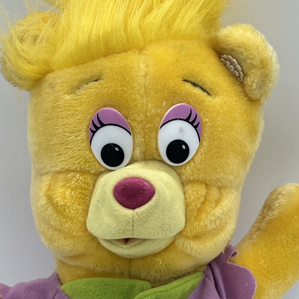 Disneys Gummi Bears Sunni Plush Stuffed Animal Doll Toy Girl 1985 Vintage #7004 - Picture 2 of 14